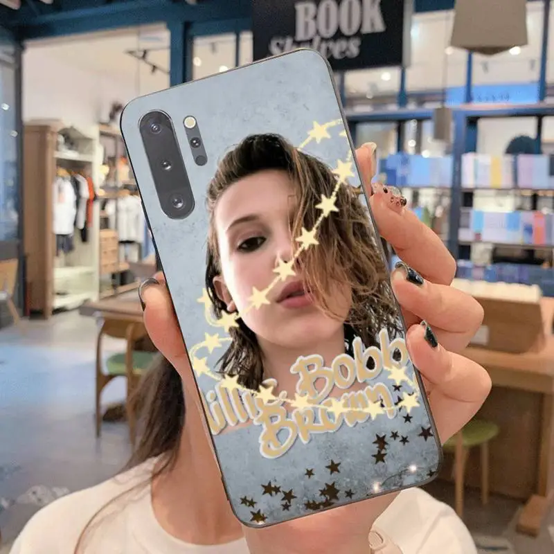 

Millie Bobby Brown Phone Case For Samsung Galaxy Note20 ultra 7 8 9 10 Plus lite J7 J8 Plus 2018 Prime