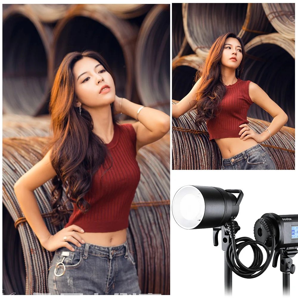 Godox H600P вспышка головка Bowens Mount Off-Flash ручная удлинительная для WITSTRO AD600Pro AD600 Pro flash
