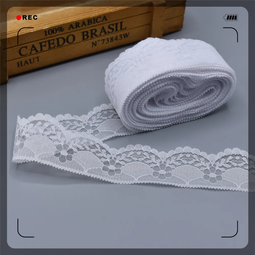 10 ярдов/партия кружевная отделка ширина 40 мм|Кружево| |