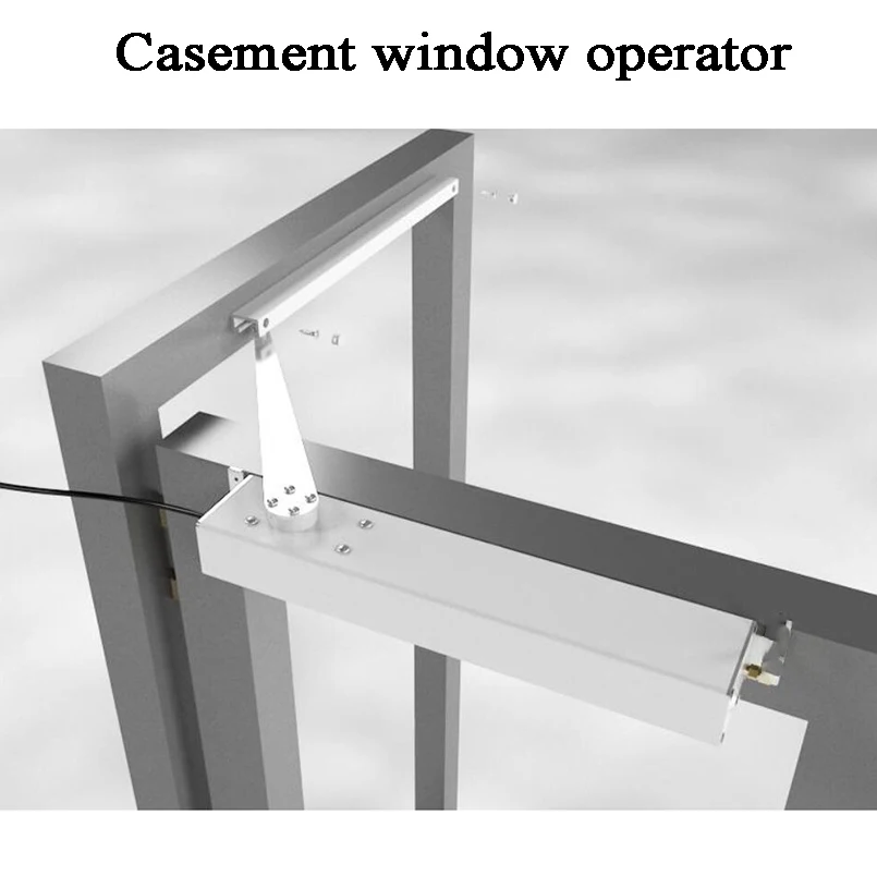 

AC DC Automatic Casement Opener Close/open Window Outward Inward Wifi Tuya Window Driver 433Mhz Remote Control