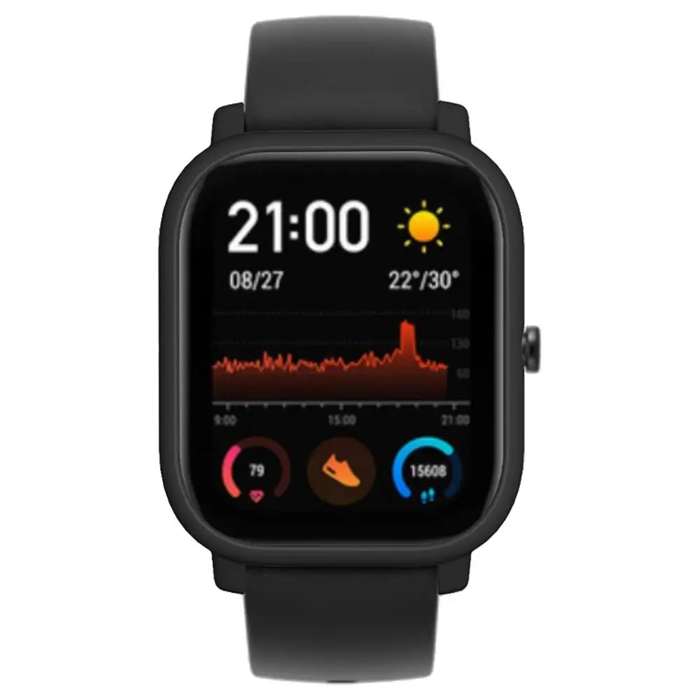 Силиконовый защитный мягкий чехол для Xiaomi Huami Amazfit GTS Smart Watch gps 5ATM