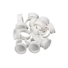 100 шт. одноразовые Перманентный макияж кольцо разделитель M Размер татуировки чернила бровей губ татуировки держатель пигментов кольца контейнерчашка