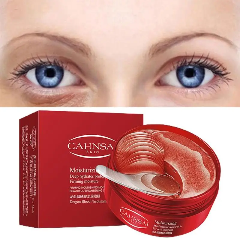 

60 шт., увлажняющие патчи для области вокруг глаз, с коллагеном