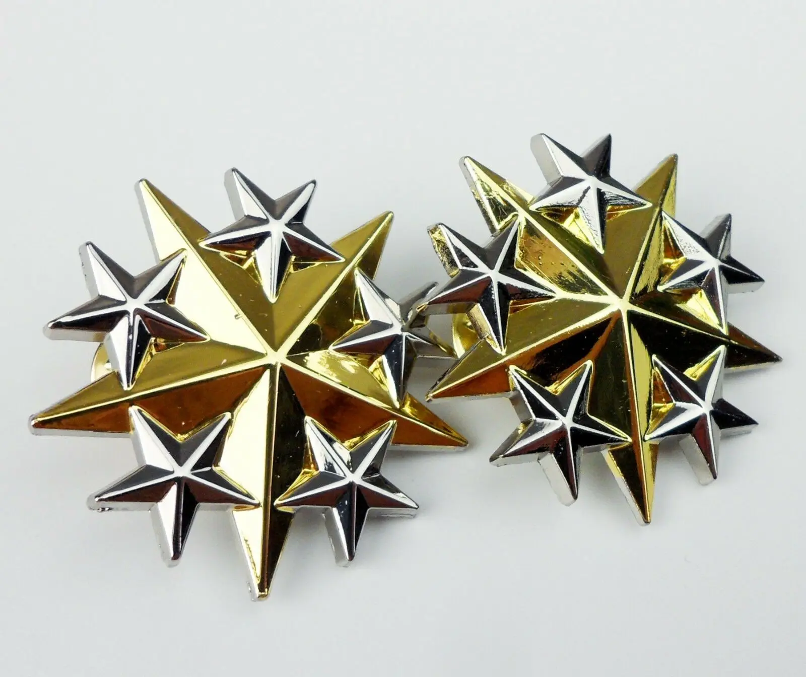 Военная армия tomwang201 значок с шестью звездами пара булавок |