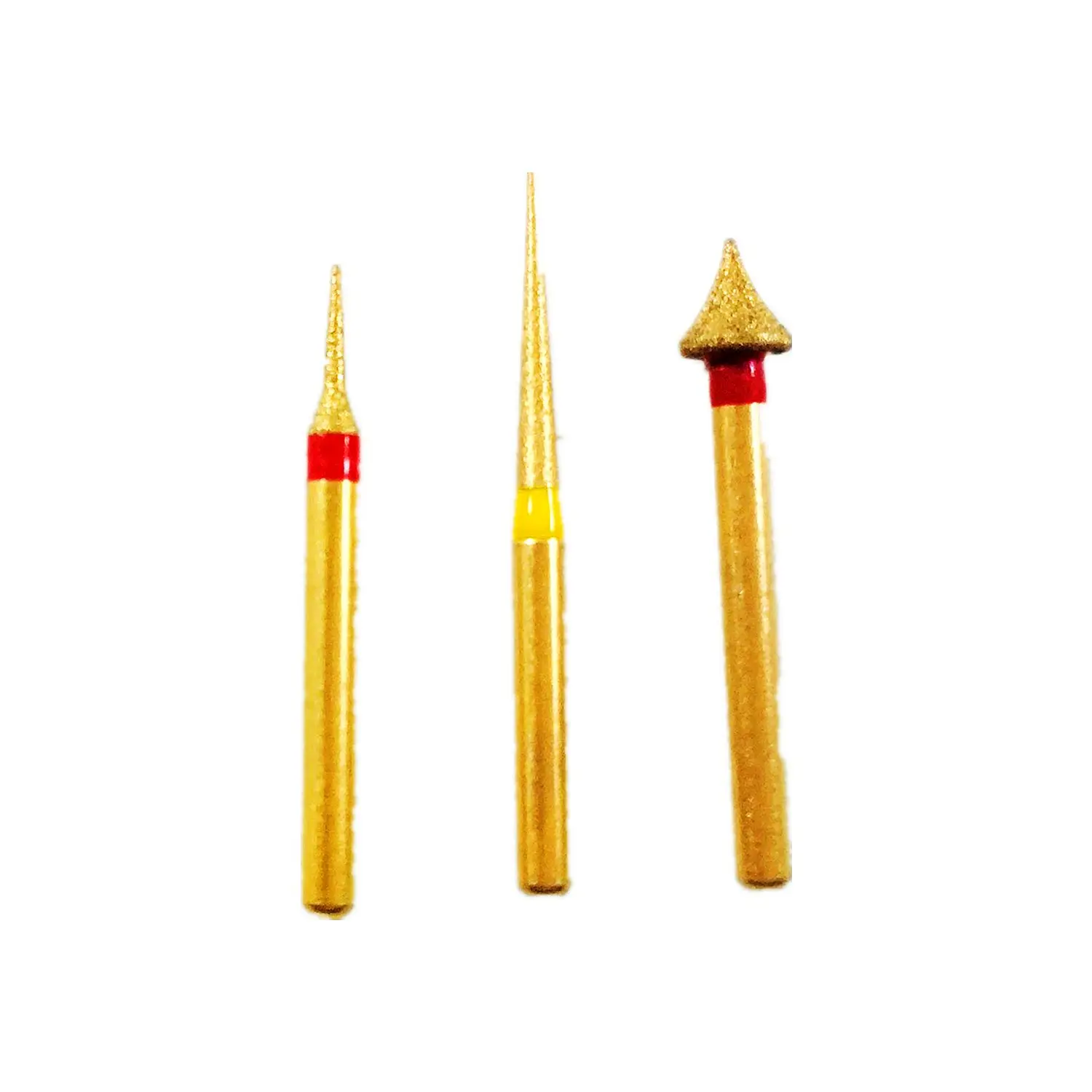

Dental Handpiece Burs Interproximal Enamle Prduction Bur IPR Gold Dimaond Mani Style 3Size