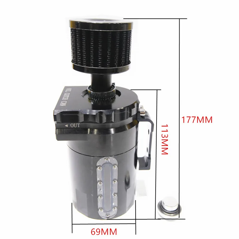 SPSLD перегородка алюминиевый маслоуловитель резервуар/масляный бак с воздушным