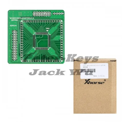 

Xhorse XDPG14CH MC68HC05X32(QFP64) Adapter for VVDI Prog