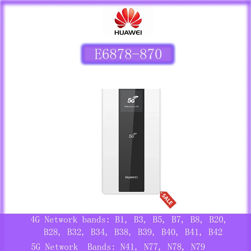 Huawei 5G Мобильный маршрутизатор Wi Fi и E6878 870 MIFI точка доступа беспроводная мобильный