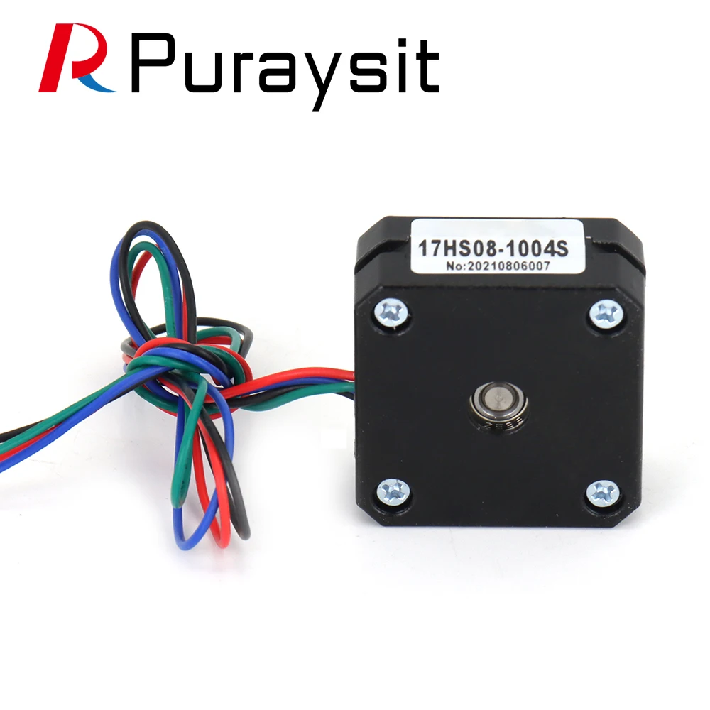 Шаговый двигатель Nema 17 20 мм 16 см 1A Nema17 шаговый 4-Lead 17HS08-1004S для экструдера с ЧПУ
