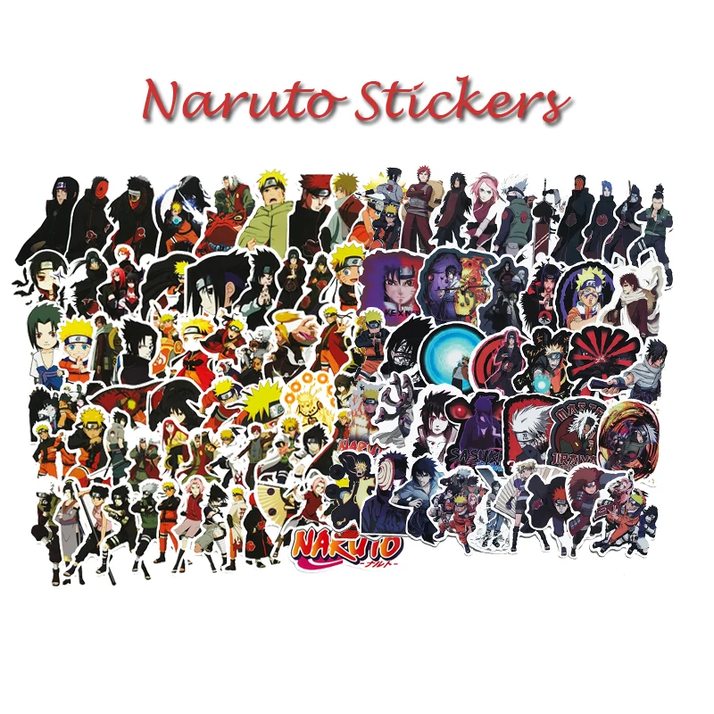 130 шт. японское аниме Наруто Саске мультфильм для сноуборда ноутбука чемодана