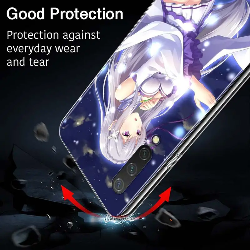 

Anime Rezero In Another World Style for Xiaomi Poco M2 Pro Mi 9 9T CC9 10 Lite 5G Pro Note 10 9 SE 8 A3 F1 Lite Phone Case