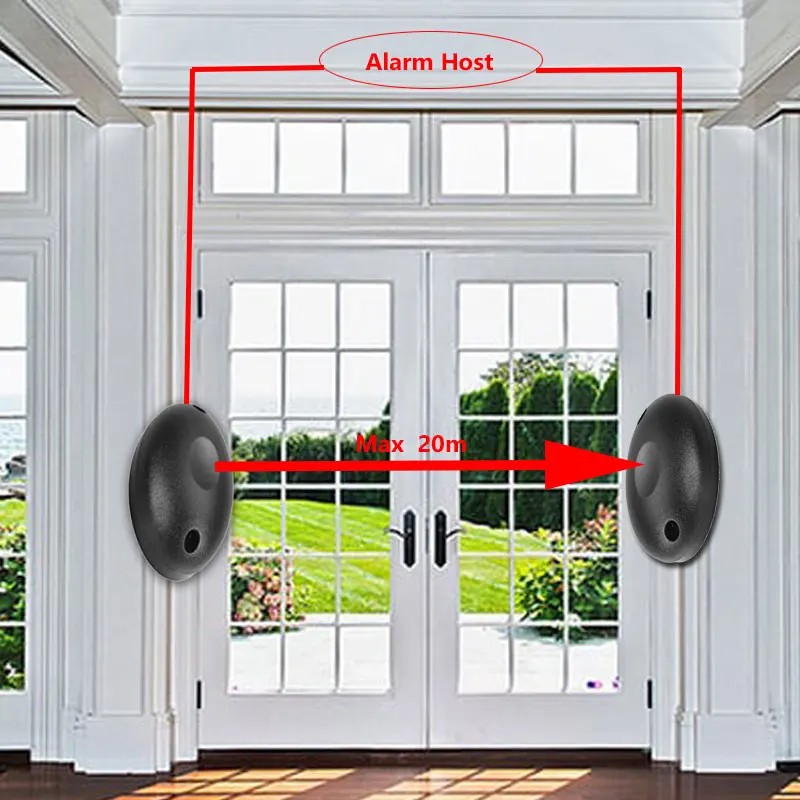 Универсальный инфракрасный детектор датчик светового луча для охранной