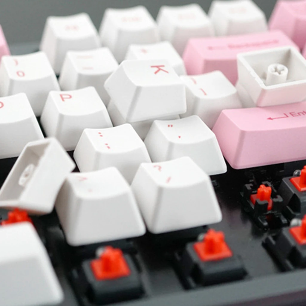 Набор ключей PBT для механической игровой клавиатуры толщина профиля OEM 12 59x6 29x1 77