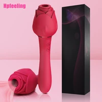 rose shape vaginal sucking vibrator for women nipple clit sucker stimulator female dildo vibrator intimate sex toy for women