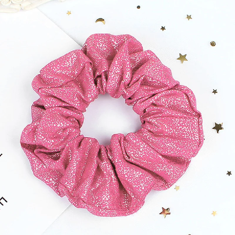 Женская Блестящая резинка для волос разноцветная эластичная блестящая прически