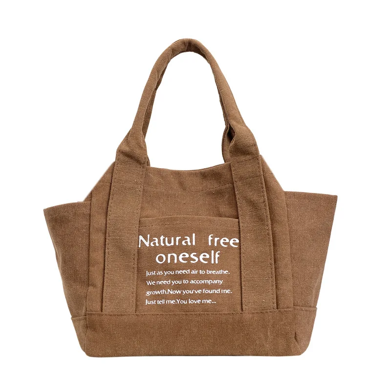 

Women's Fashion Cotton Canvas Handbag Tote Purses