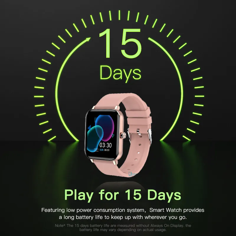 

Global Version Smart Watch 2020 Women Heart Rate Monitor IP68 Waterproof Sports Fitness tracker Smartwatch Men For IOS Android