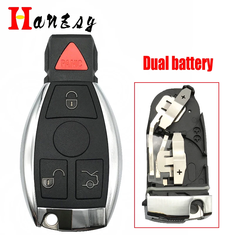 

Replacement 3+1 button Smart Key Shell for Mercedes Benz W211 A C E G S R SL ML GML CL GL CLS CLA CLK SLK GLK +Holder small key