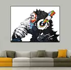 Пистолет с пулей Холст Картина абстрактная картина маслом на холсте плакаты и принты Современная Настенная картина для гостиной