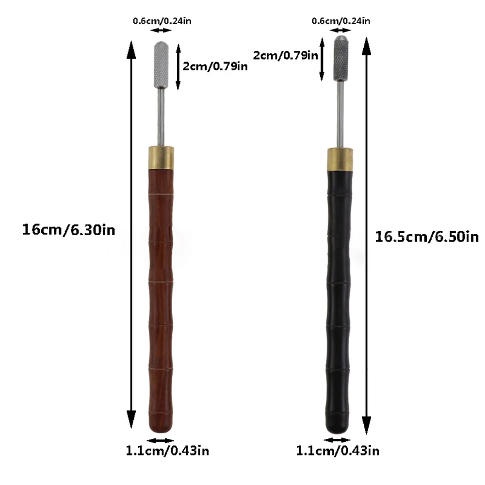 DIY Кожа ремесло край инструмент для обработки масла роликовая ручка кожа