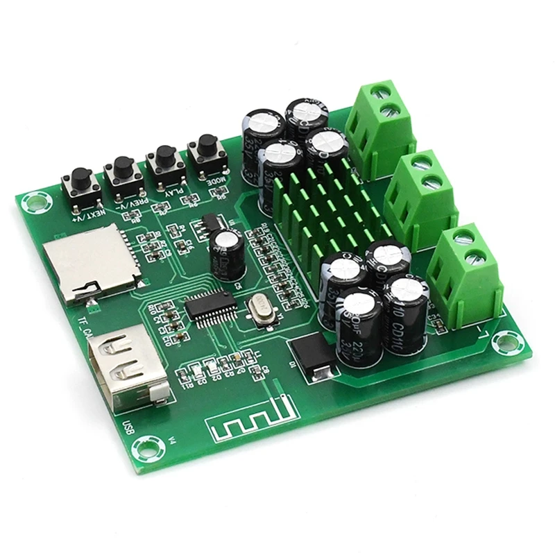 Плата усилителя мощности TPA3116D2 2-канальный модуль с поддержкой Bluetooth 5 0