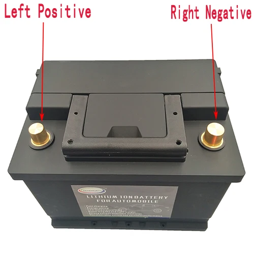 40B19R 40B19L/R LiFePO4 Батарея 12V литий фосфат литий-ионный Батарея 750CCA Размеры-196*127*202 мм LiFePo4 Батарея для авто автомобиль - Цвет: 40B19R