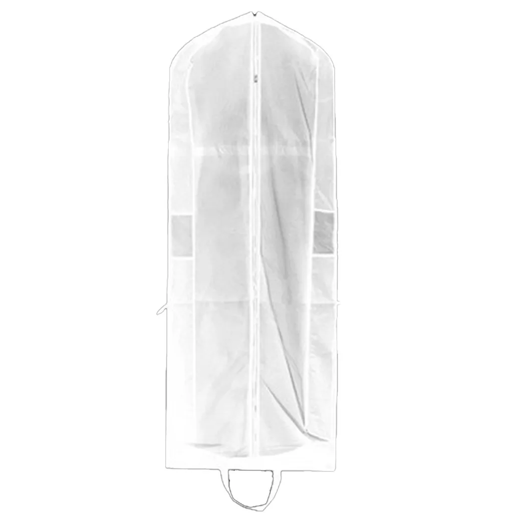 

Non-woven Wedding Dress Dust Cover Clothing Storage Bag Anti-dust Cover Folding Wedding Dress Storage Bag