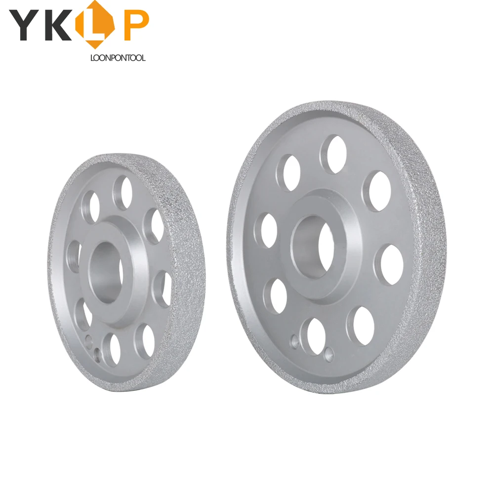 Вакуумный блестящий абразивный диск для камня гранита отверстие 5/4 дюйма 5 дюймов