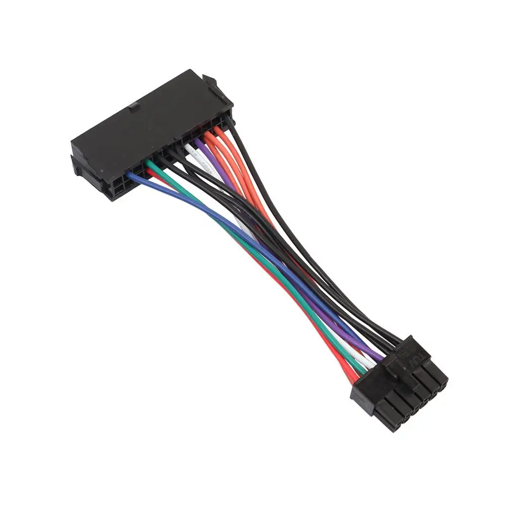 Переходник ATX 24-контактный разъем на 12-контактный кабель питания 18AWG шнур для