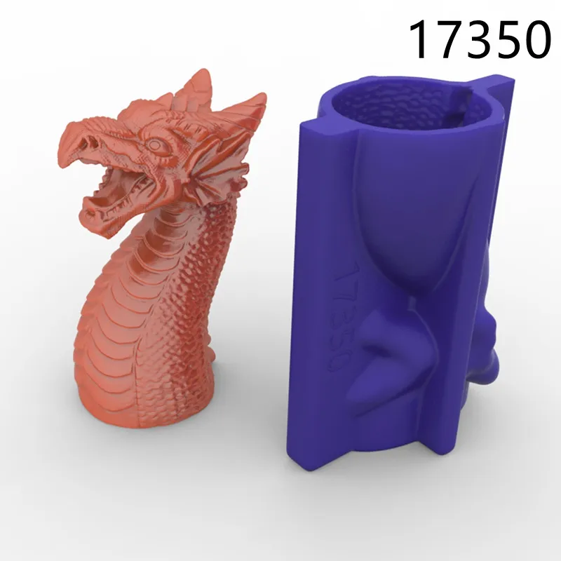 

Силиконовая форма «сделай сам», полимерный брелок с 3D Головой Дракона, подвеска, инструменты для изготовления ювелирных изделий ручной раб...