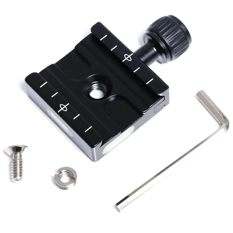 Алюминиевый 50-миллиметровой пластиной быстрого крепления зажим QR соответствует