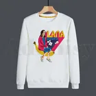 Мужская толстовка с капюшоном, принтом и круглым вырезом, в стиле хип-хоп