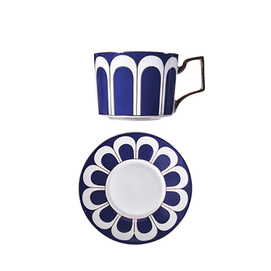 Европейские чашки для эспрессо набор многоразовых кофейных чашек чайная