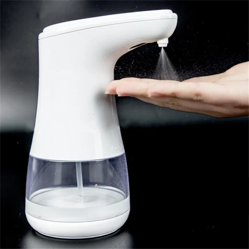 

360ml Spray Type Automatic Soap Dispenser Bathroom IR Sensor Touchless Sanitizer Soap Dispenser Disinfectant Soap Dispenser