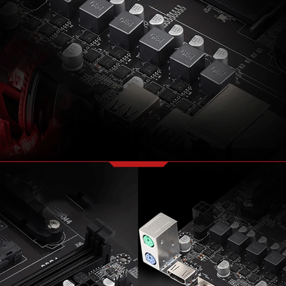 Материнская плата AM4 A320 жесткий диск для настольного компьютера array SATAIII USB 3 0 DDR4 16G