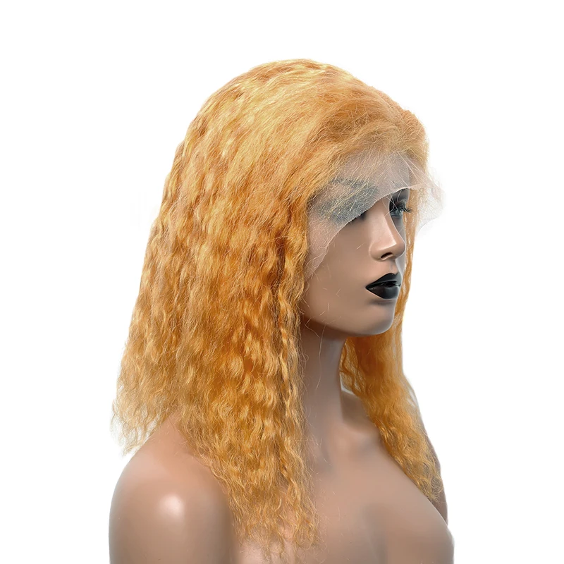 Медовые светлые парики на сетке спереди цветные человеческие волосы для женщин