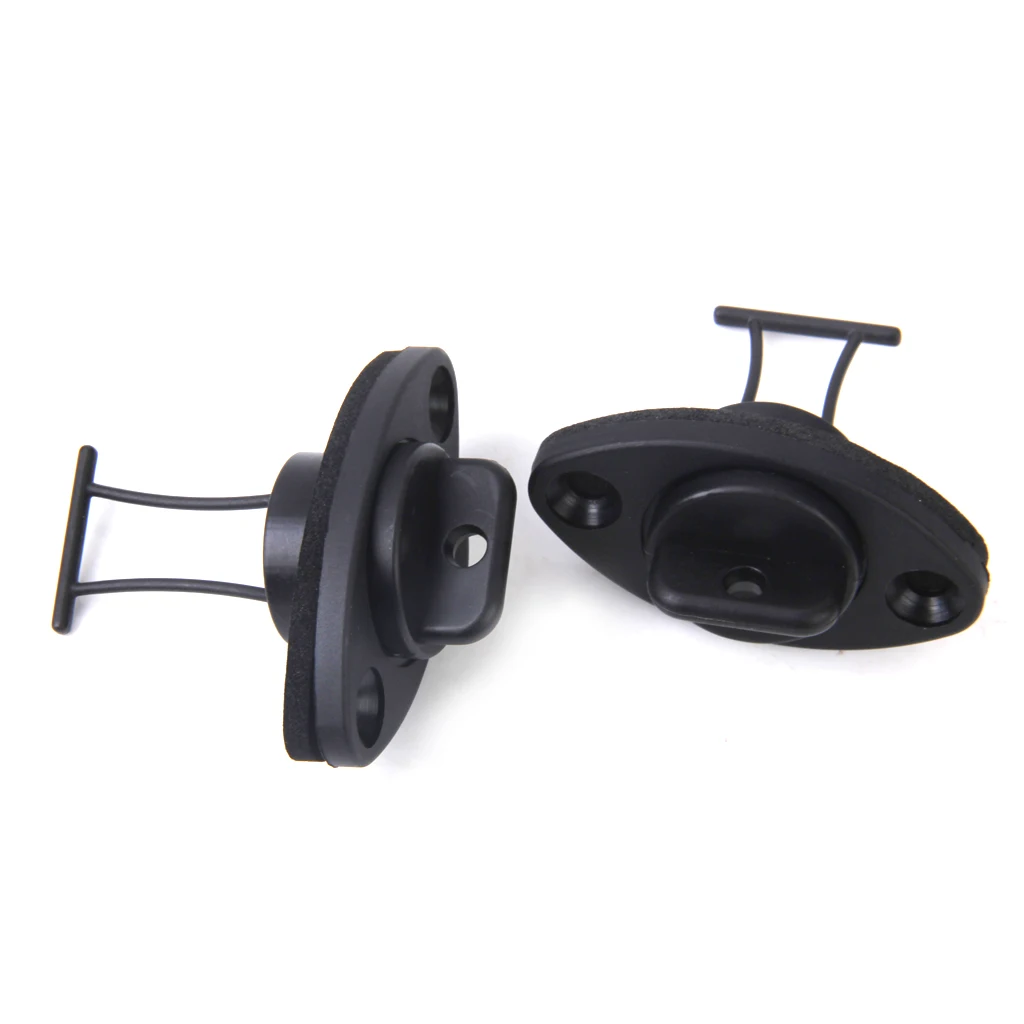 Универсальная сливная вилка MagiDeal с винтами для байдарки лодки черного