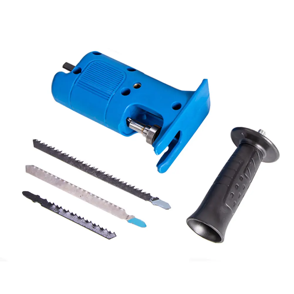 

Cordless Reciprocating Saw Adapter Set Electric Drill Modified Electric Saw Hand Tool Wood Metal Cutter Saw Attachment Adapter