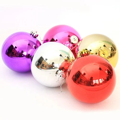 

24Pcs Round Christmas Tree Decorations Gift Hanging Home Party Ornament Balls Baubles