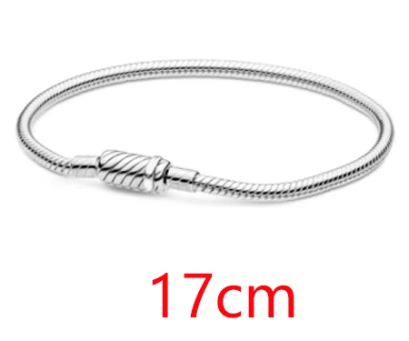 

2021 new style 925 sterling silver fashion DIY cartoon creative basic chain bracelet jewelry factory direct sales