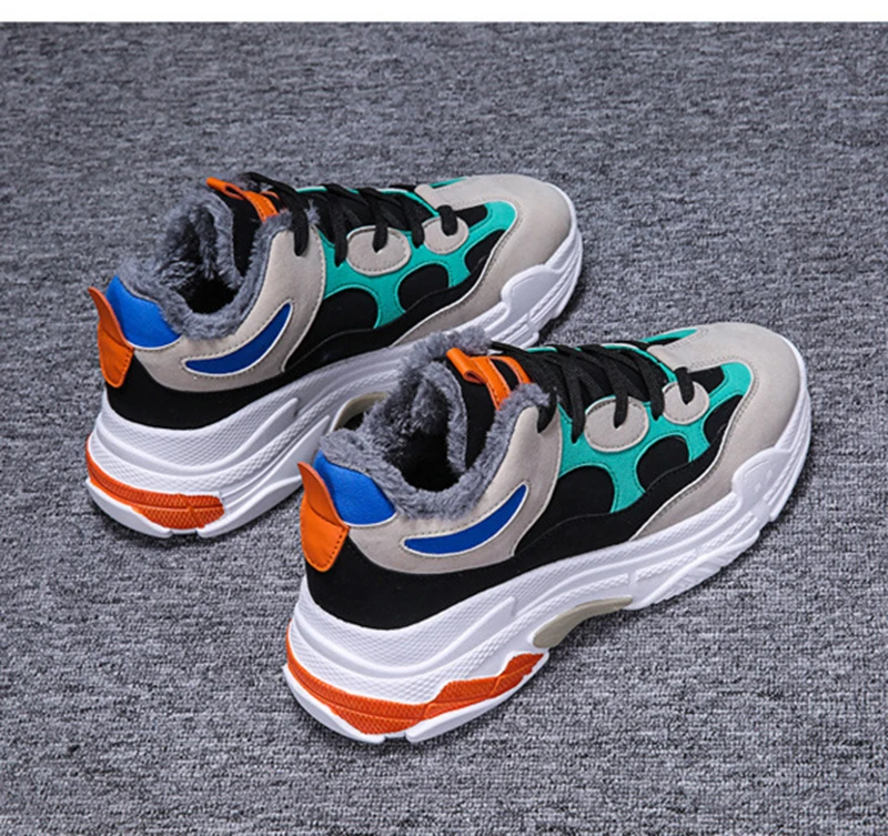 Men Boots Winter With Fur Warm Snow Boots Men Winter Boots Shoes Men Footwear Fashion sneakers Shoes