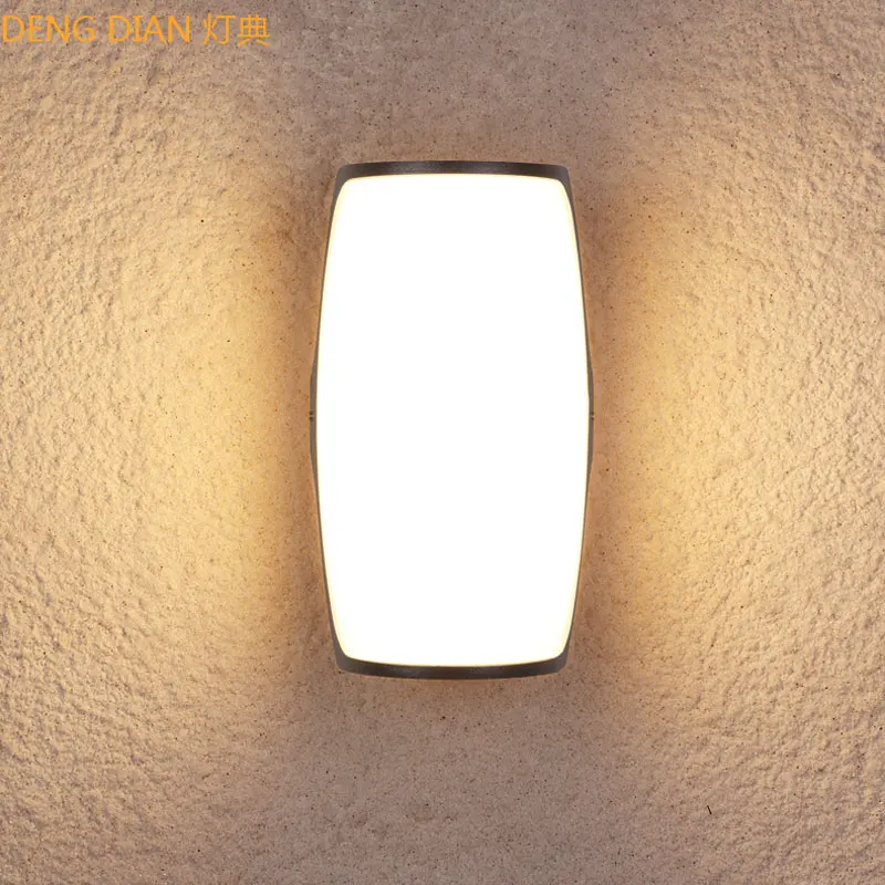 Современный дизайн уличный светильник 12 Вт водонепроницаемый садовый настенный