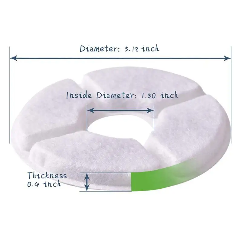 Фильтр для питьевой посуды с активированным углем 1 шт. | Дом и сад