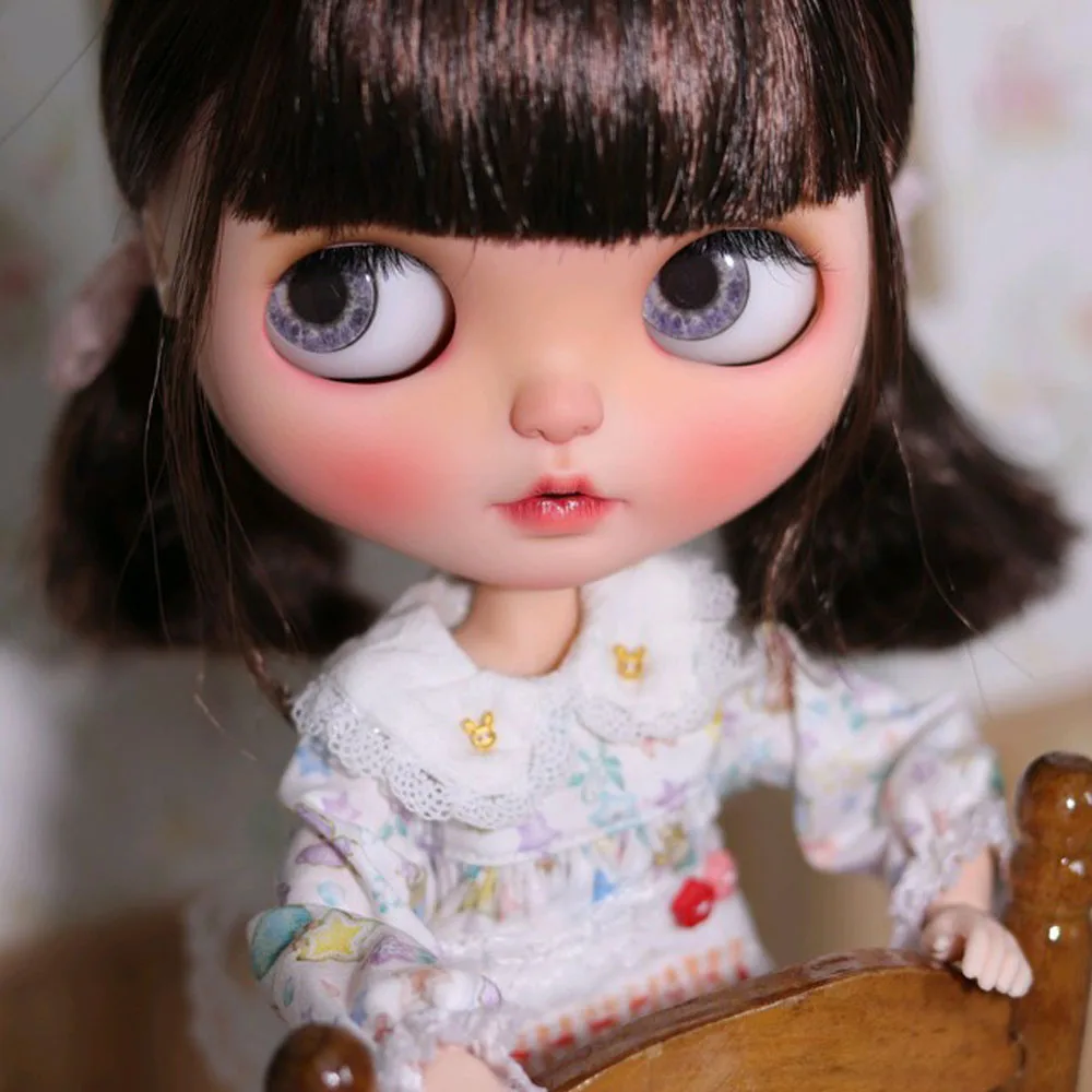 Blyth Doll NBL 1/6 BJD индивидуальное матовое лицо большие глаза модный шар для макияжа