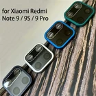 Пленка для объектива камеры Redmi Note 9 9S 9Pro, защитная пленка для экрана Redmi Note 9 Pro, интегрированная крышка объектива, закаленное стекло без царапин