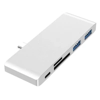 5 in 1 6%c2%a0in 1 hub type c to 4k hdmi compatible usb c usb 3 0 port card reader converter adapter for computer phone