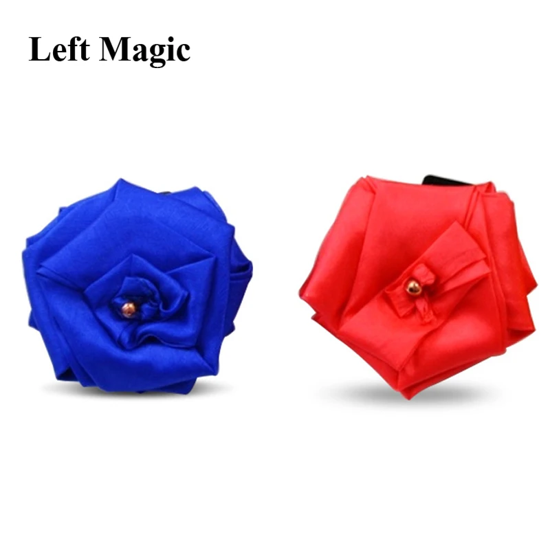Забавные шелковые волшебные фокусы от плавления до розы магический реквизит для