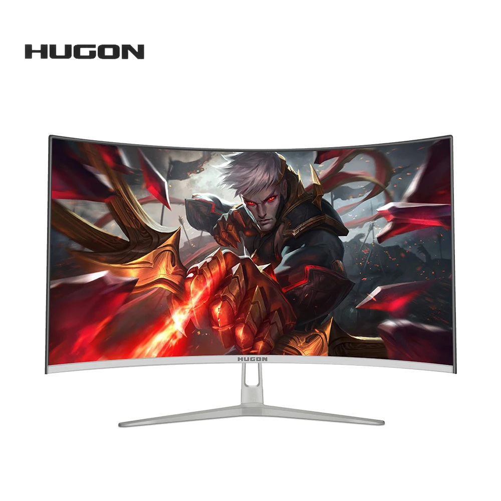 HUGON 32 дюймовый изогнутый 144 Гц игровой СВЕТОДИОДНЫЙ монитор без края AMD FreeSync DisplayPort