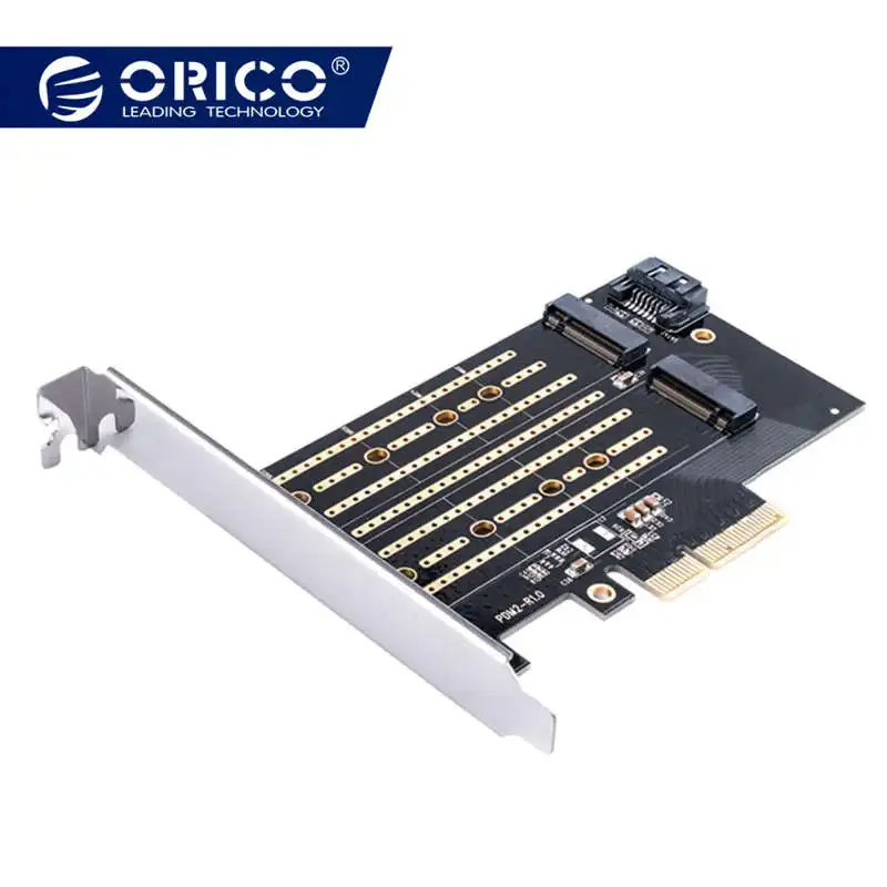 Карта расширения Orico Pci E Express M.2 M B Key интерфейс Ssd Плата Nvme к 3 0 X4 Gen3 конвертирует