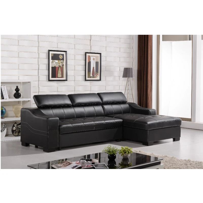 Лидер продаж диван для гостиной из натуральной кожи диван-кровать | Мебель